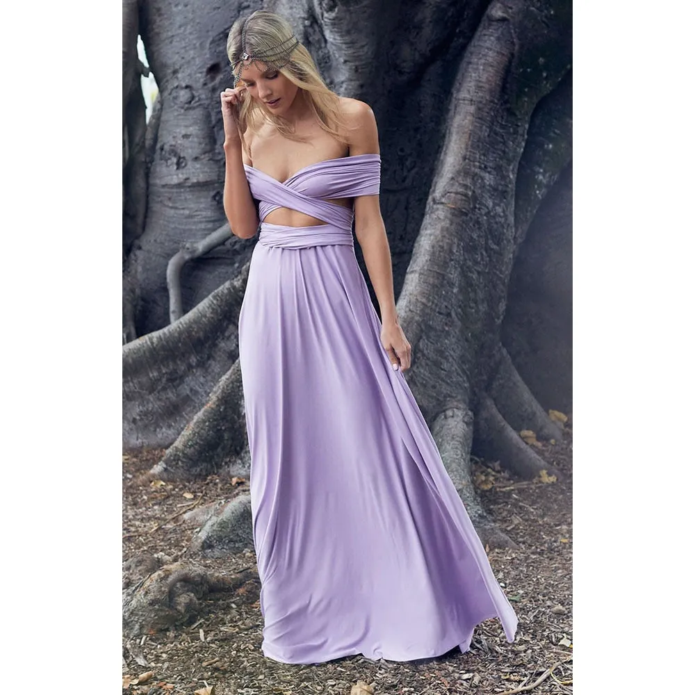 Multi-way Wrap Maxi Dress