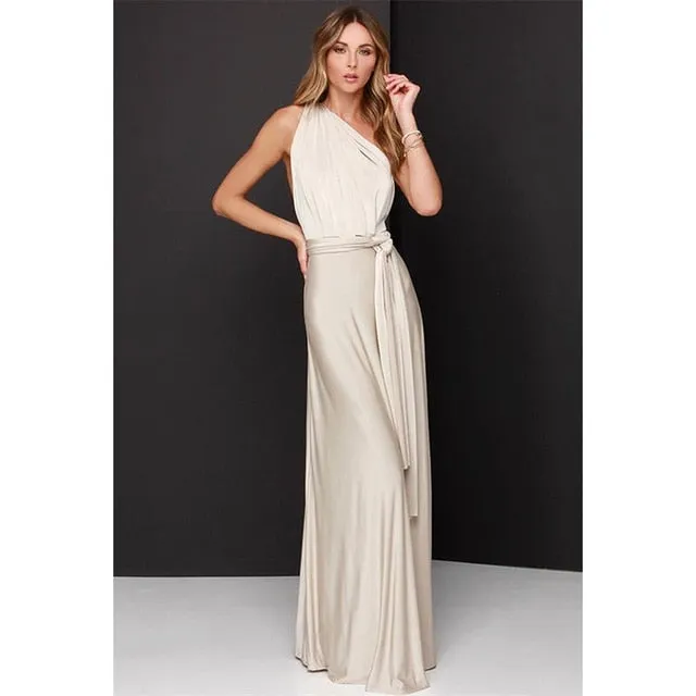 Multi-way Wrap Maxi Dress