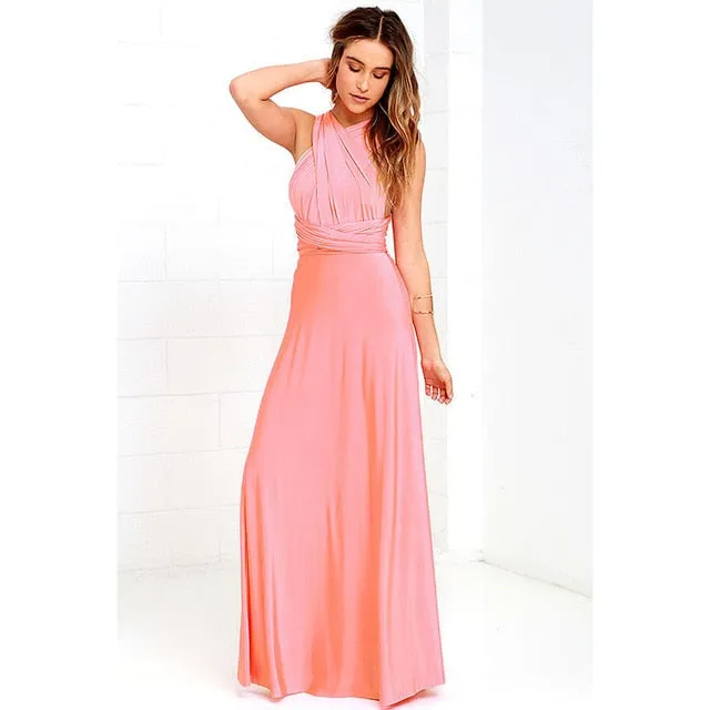 Multi-way Wrap Maxi Dress