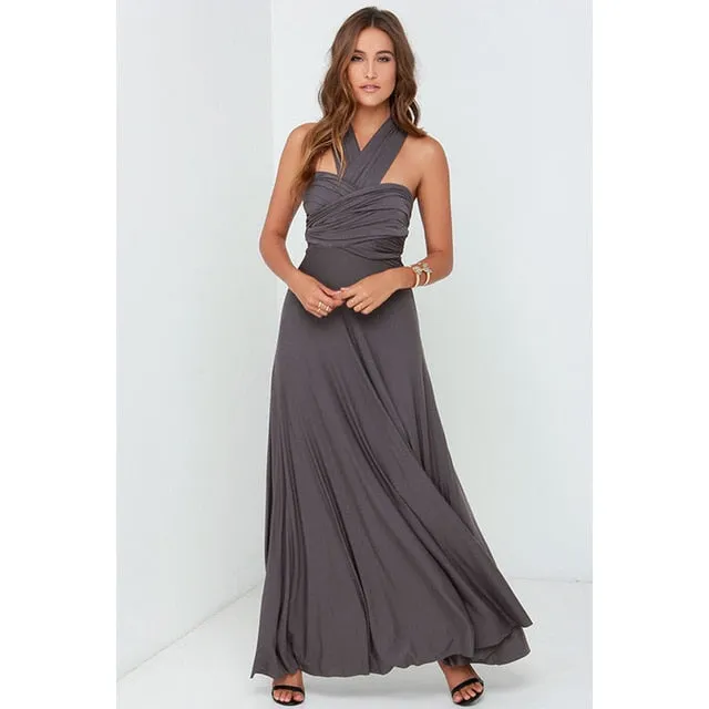 Multi-way Wrap Maxi Dress