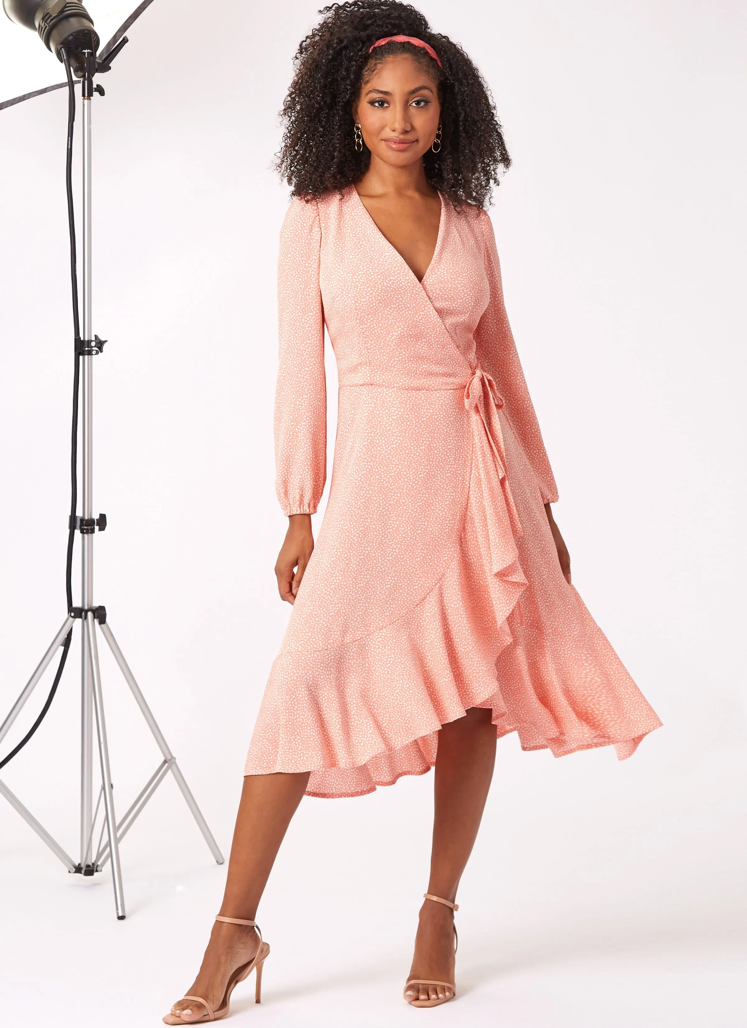 New Look sewing pattern 6750 Wrap Dress