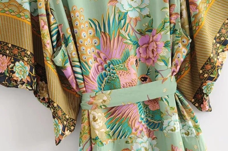 Paisley Wrap Kimono / Dress