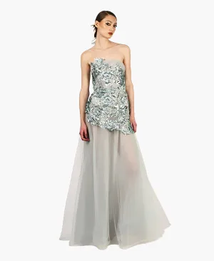 Paradiso Strapless Gown