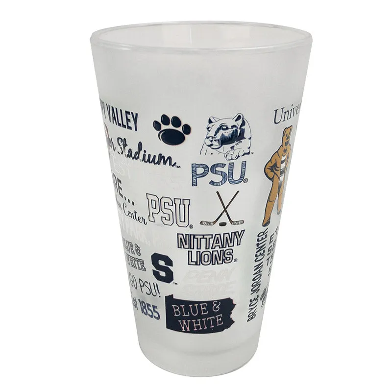 Penn State Color Wrap Pint Glass