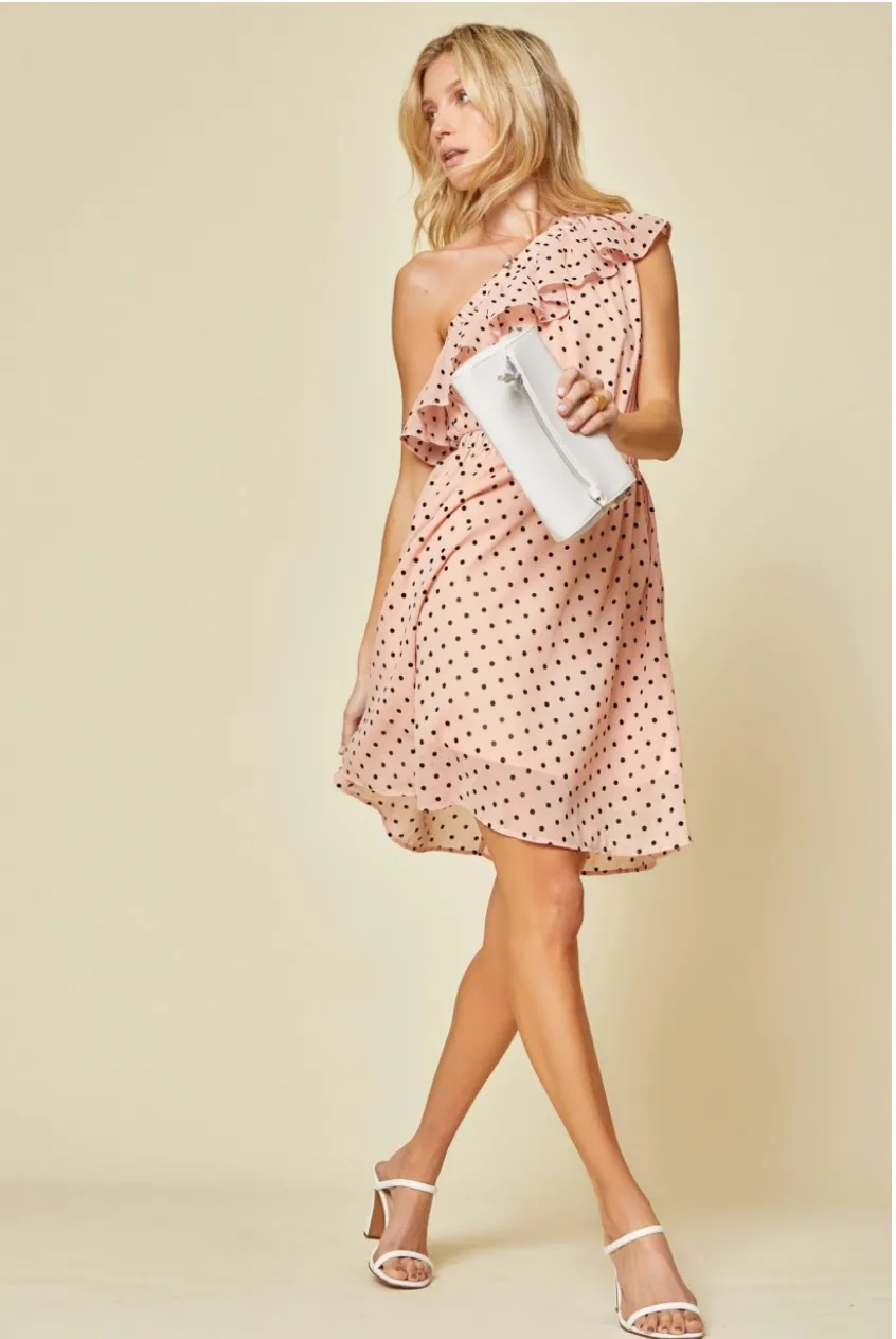 Perfectly Sunkissed Dress - Blush