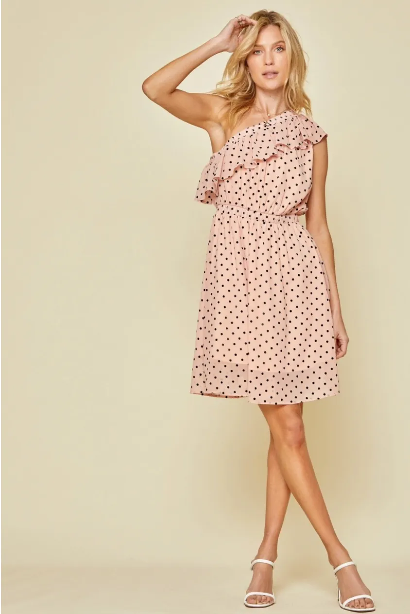 Perfectly Sunkissed Dress - Blush