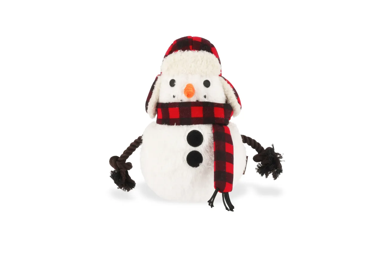 P.L.A.Y. Home for the Holidays Interactive Dog Toy, Snowman