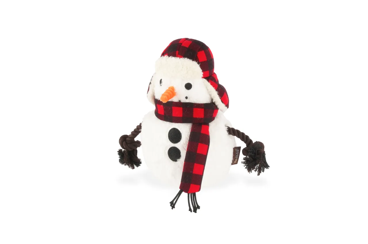 P.L.A.Y. Home for the Holidays Interactive Dog Toy, Snowman