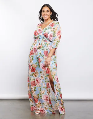 Plus Size Dreamless Maxi Dress