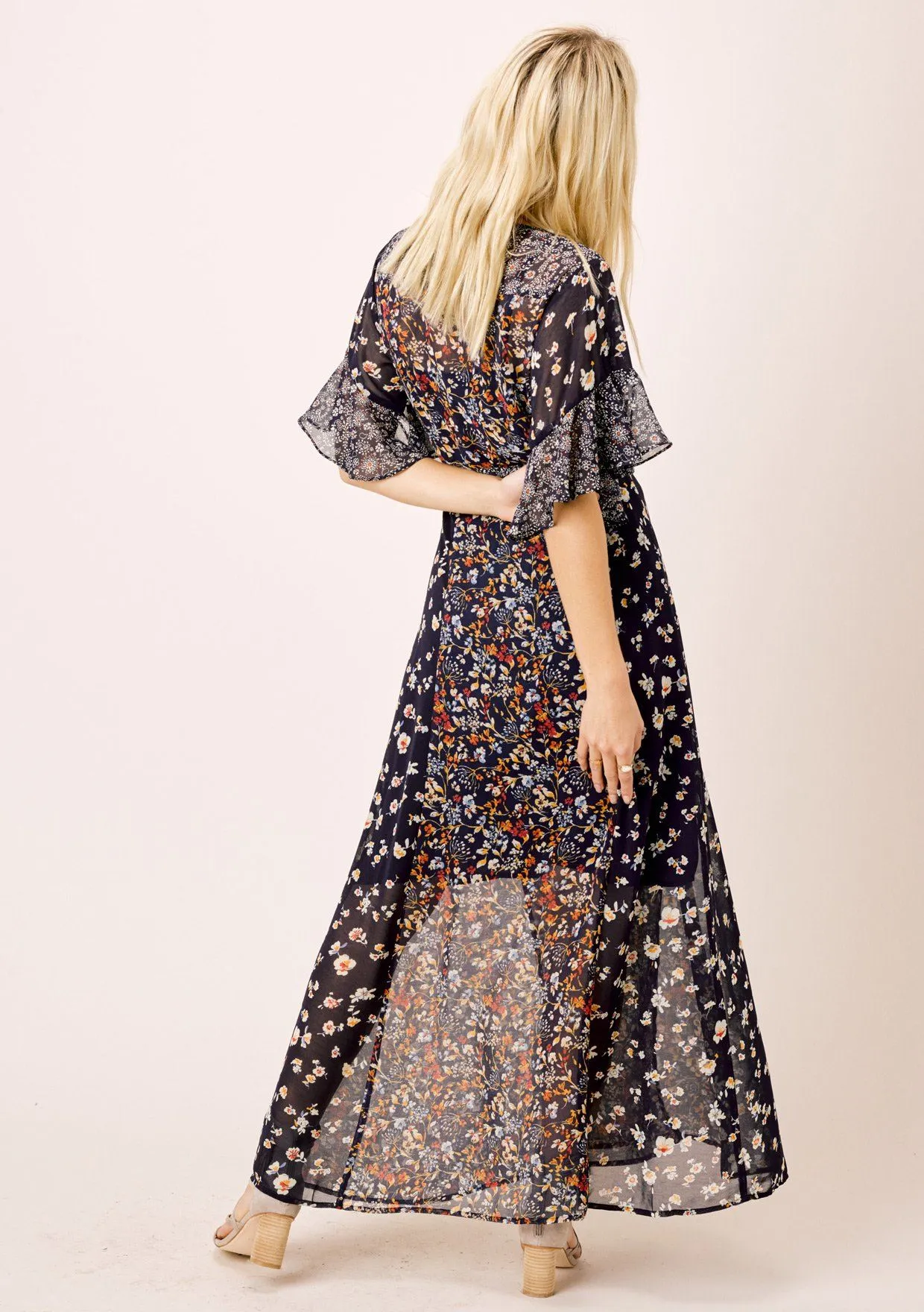 Priscilla Floral Wrap Dress