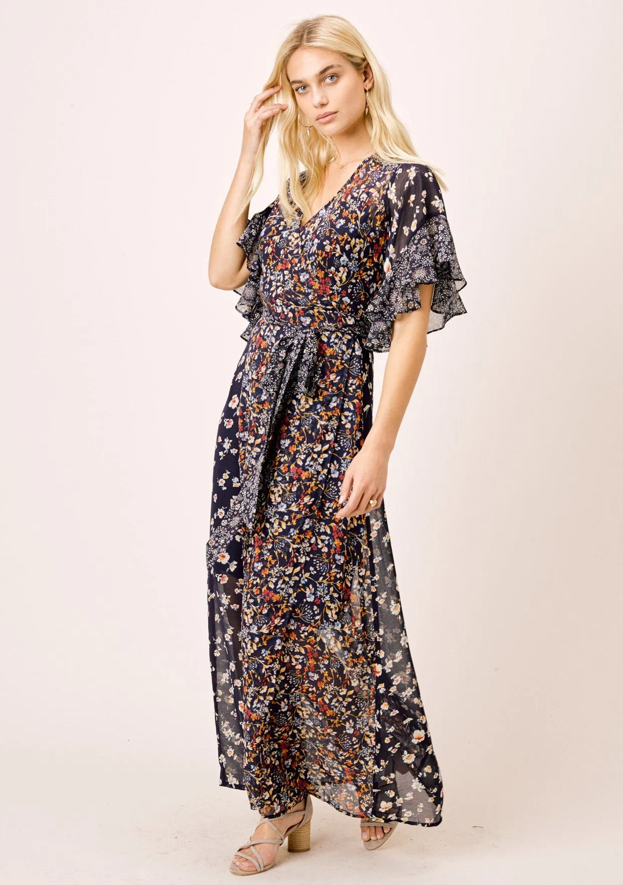 Priscilla Floral Wrap Dress