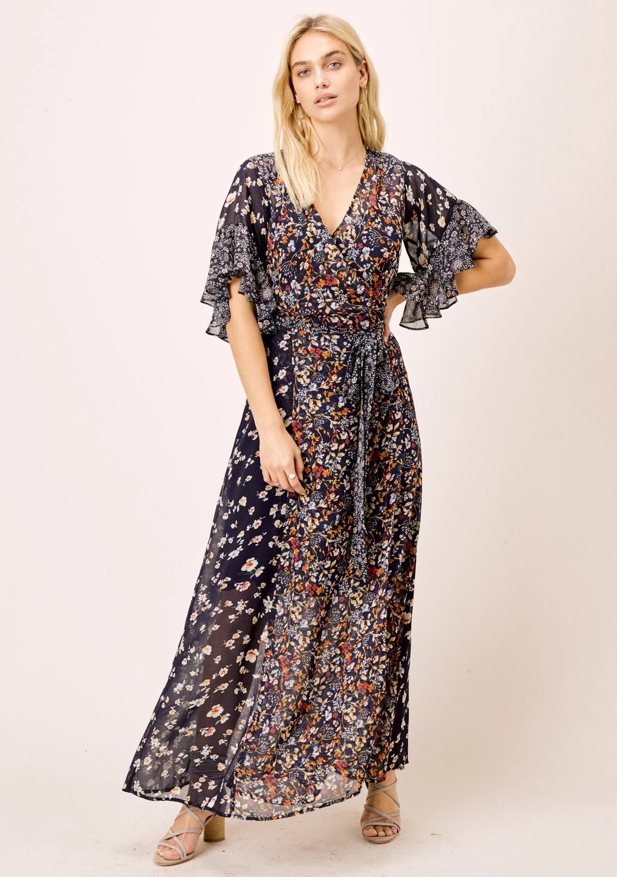 Priscilla Floral Wrap Dress