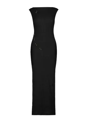 ROBE CUTE NOIRE MANCHES COURTES