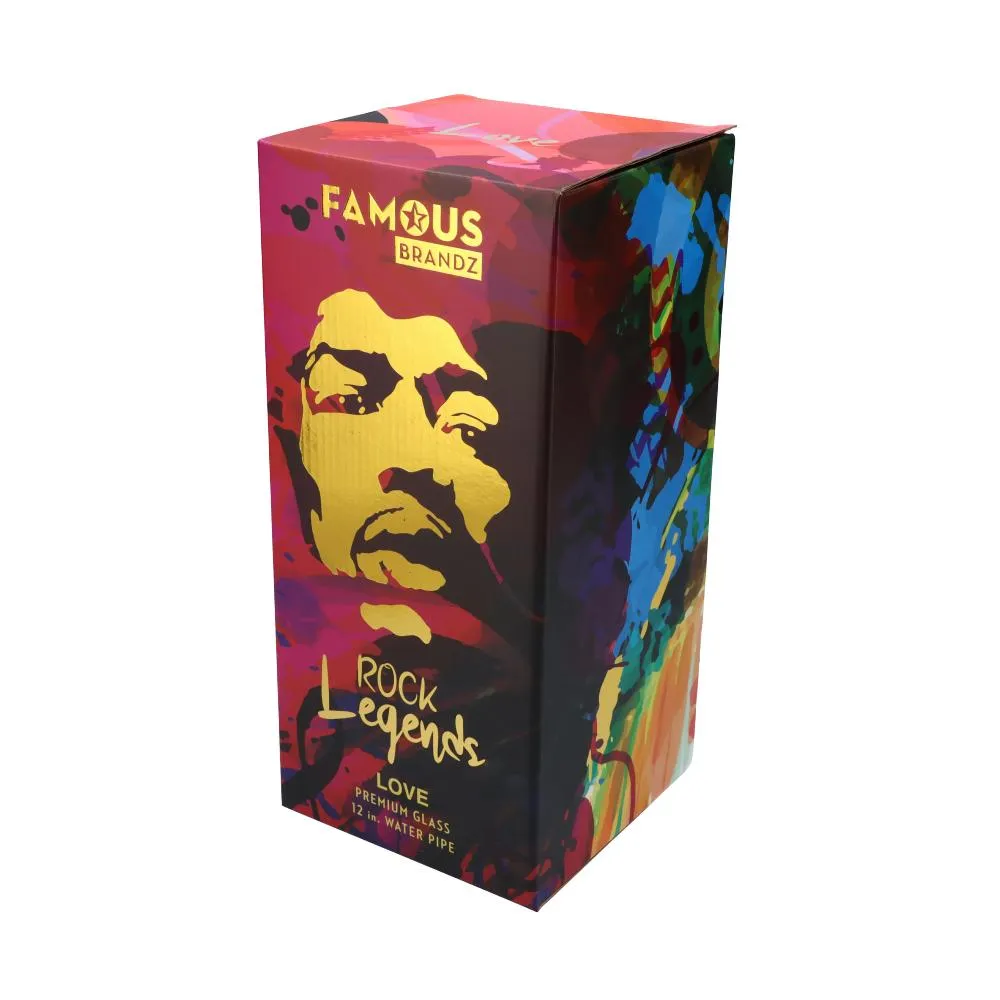 Rock Legends Jimi Hendrix Love Water Pipe - 12 in