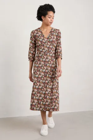 Seasalt Sowena Dress - Companion Border Terracotta