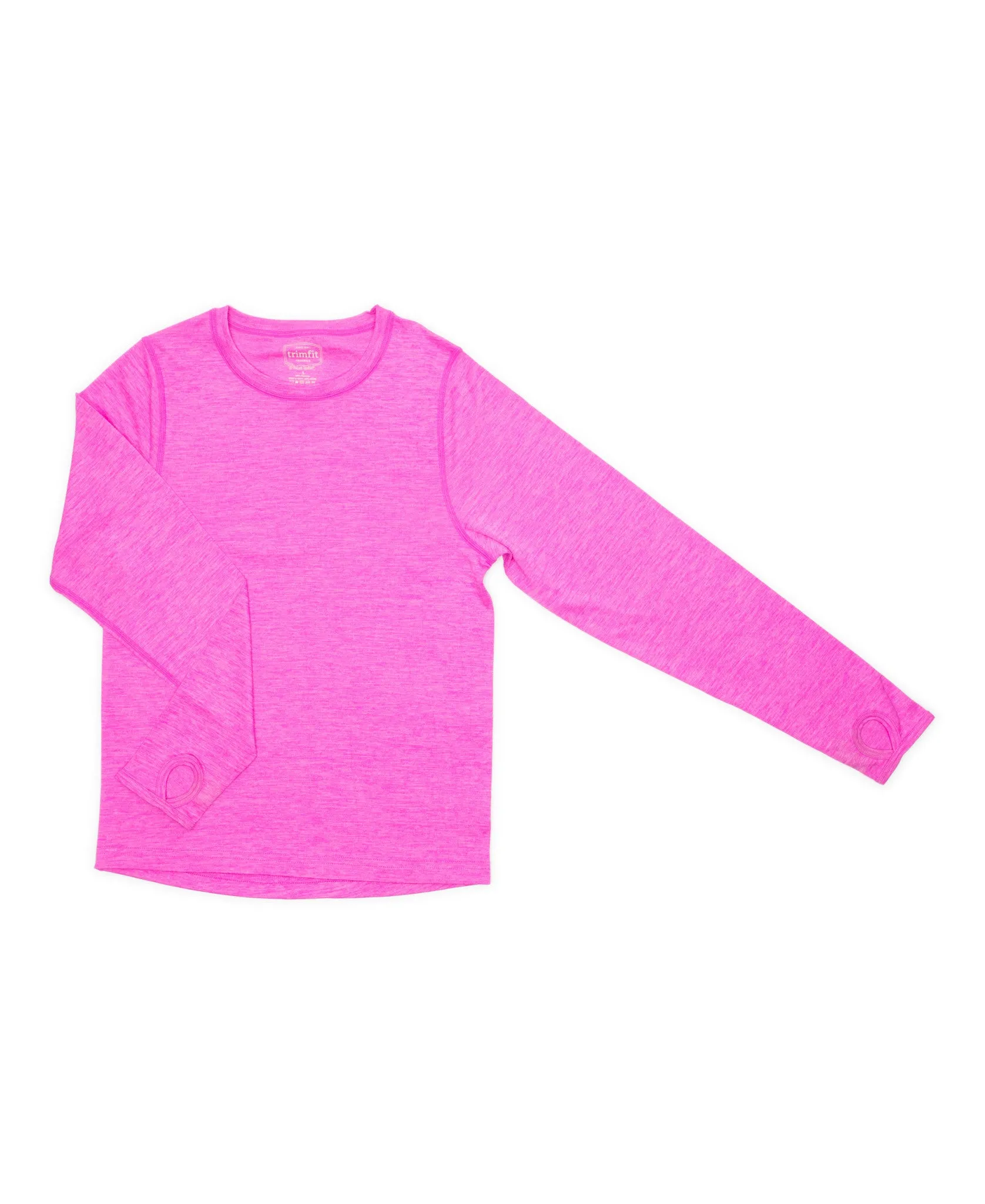 Space Dye Long-Sleeve w/ Thumbholes Thermal Set