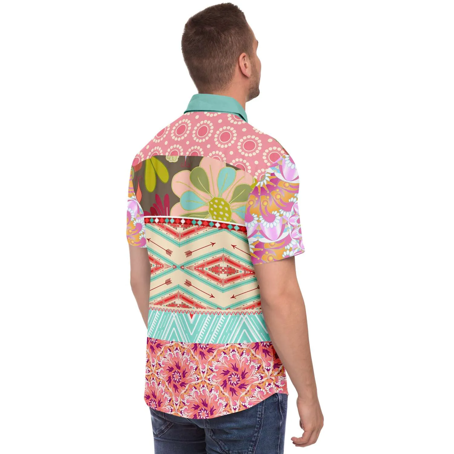 Summer of Love S/S Button Down Shirt