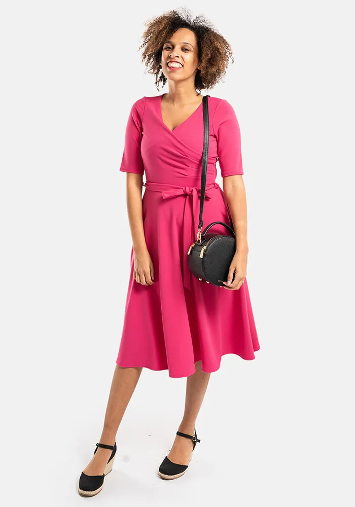 Suvi Cerise Swing Dress