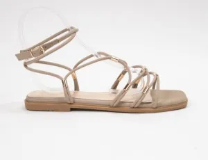 Taupe Gladiator Sandal