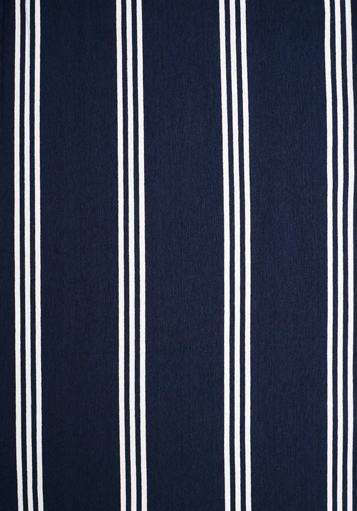 Taz Navy Stripe Viscose Dress