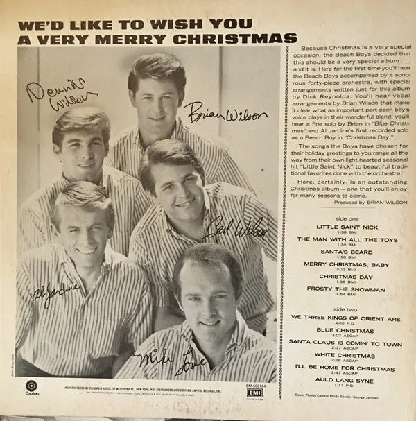 The Beach Boys - The Beach Boys' Christmas Album (LP, Album, Club, RE) (VG )