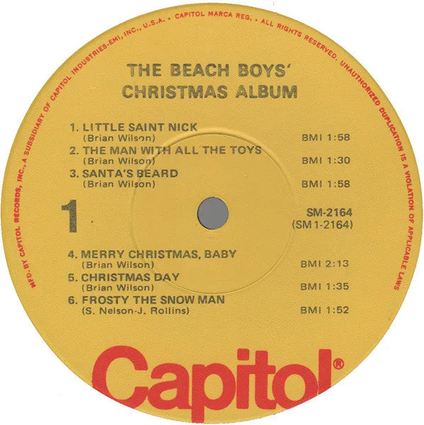 The Beach Boys - The Beach Boys' Christmas Album (LP, Album, RE, Jac) (VG )