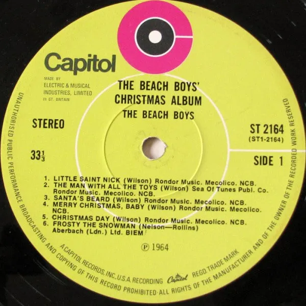 The Beach Boys - The Beach Boys' Christmas Album (LP, Album, RE) (VG )