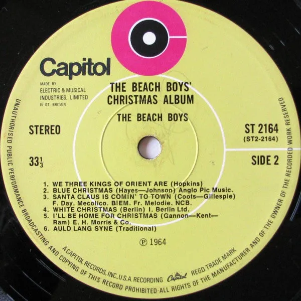 The Beach Boys - The Beach Boys' Christmas Album (LP, Album, RE) (VG )