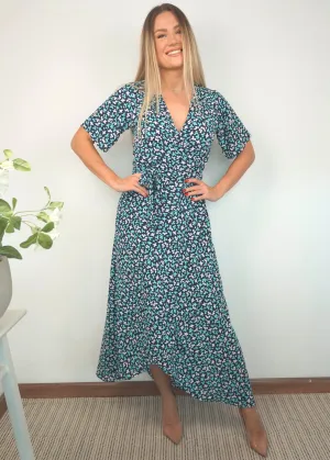 The Maxi Wrap Dress - Midsummer Breeze