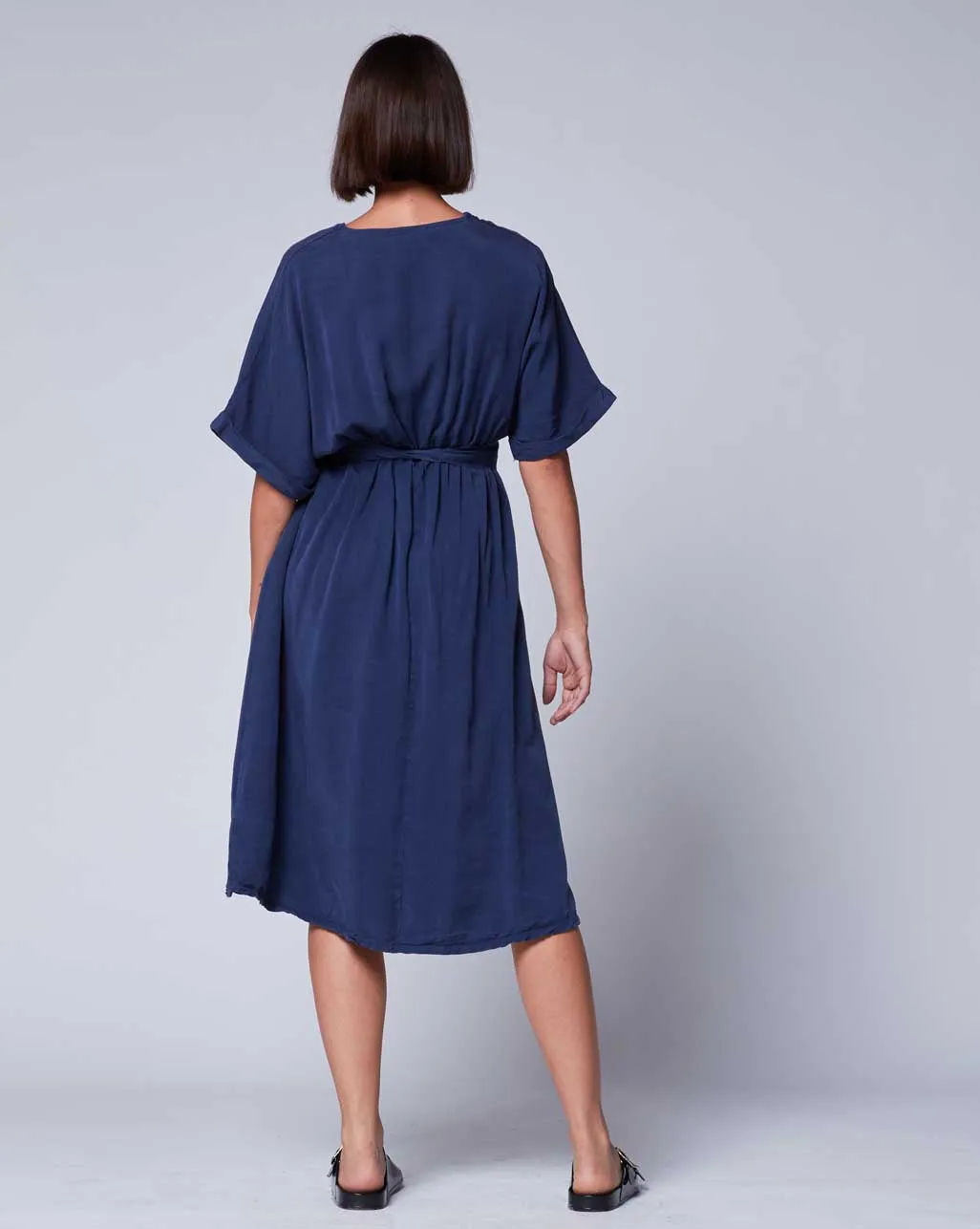 Tie Waist Wrap Dress