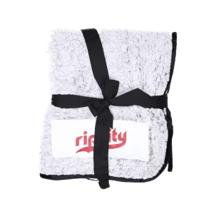 Trail Blazers ripcity Retro Plaid Frosty Fleece Blanket