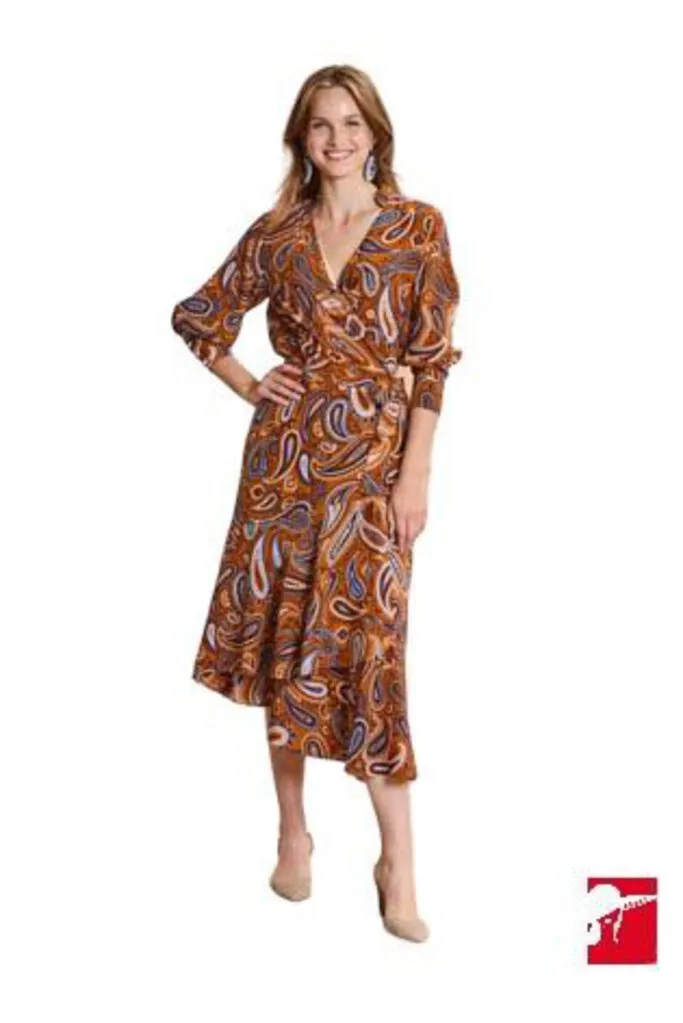 Tyler Boe Jules silk wrap dress NEW size XS