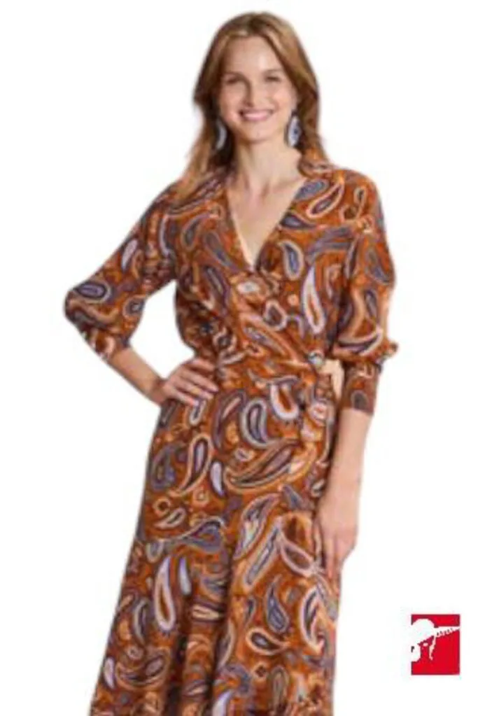 Tyler Boe Jules silk wrap dress NEW size XS