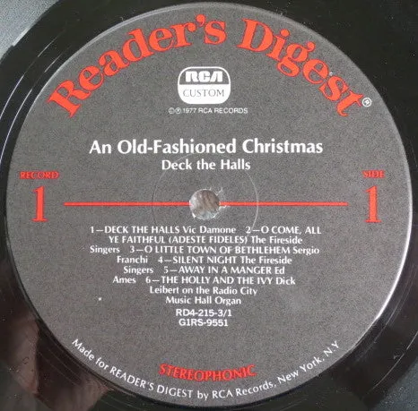 Various - An Old-Fashioned Christmas (6xLP   Box, Comp) (NM or M-)