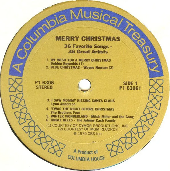 Various - Merry Christmas (3xLP, Comp) (NM or M-)