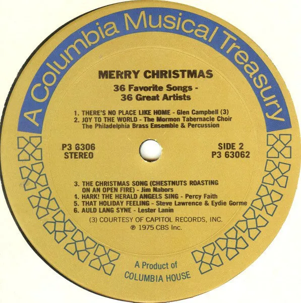 Various - Merry Christmas (3xLP, Comp) (NM or M-)