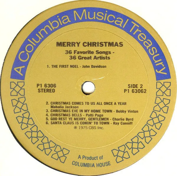 Various - Merry Christmas (3xLP, Comp) (NM or M-)