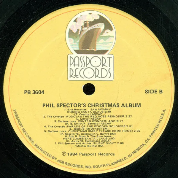 Various - Phil Spector's Christmas Album (LP, Album, RE) (NM or M-)