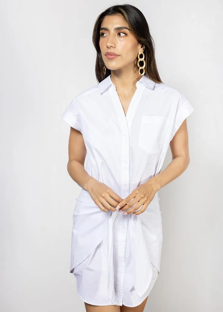 Vera White Shirtdress