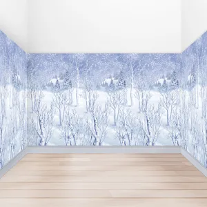 Winter Wonderland Backdrop Decoration - 12.2m