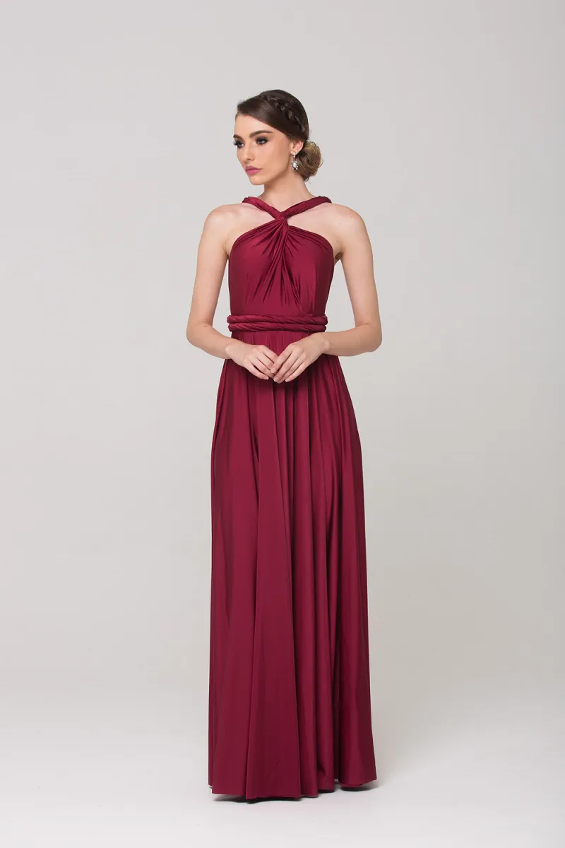 Wrap Dress Merlot