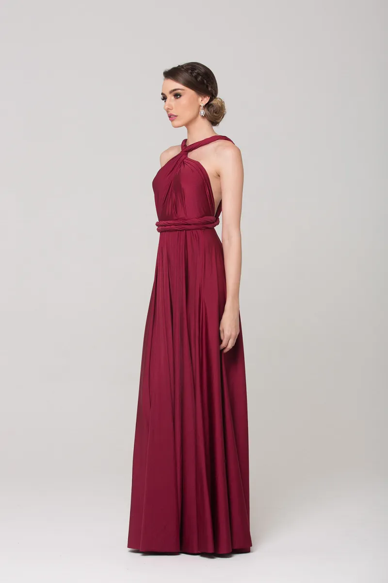 Wrap Dress Merlot