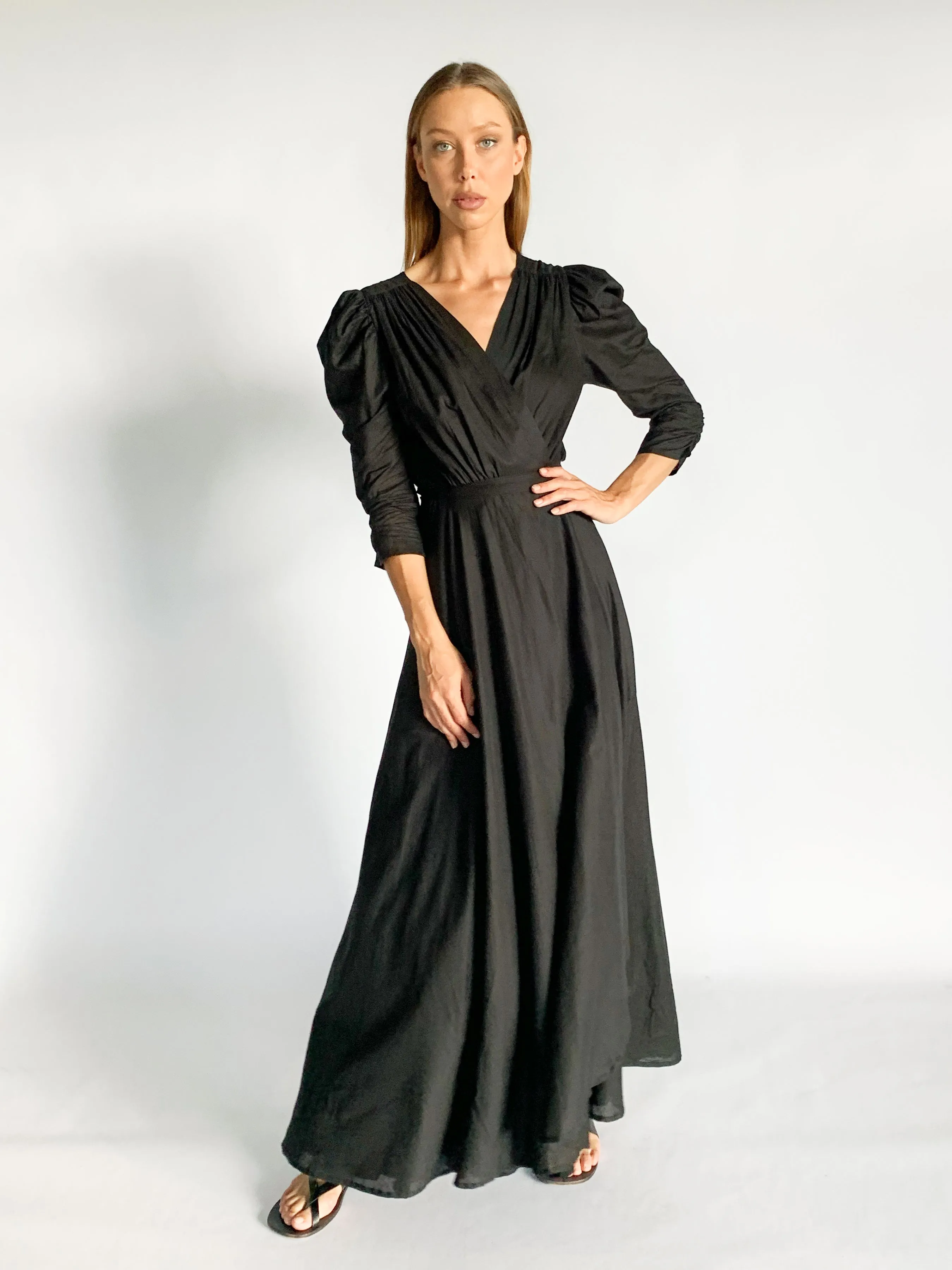 Wrap Maxi Dress