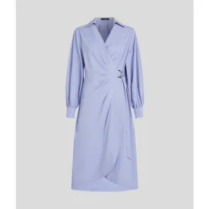 WRAP SHIRT DRESS