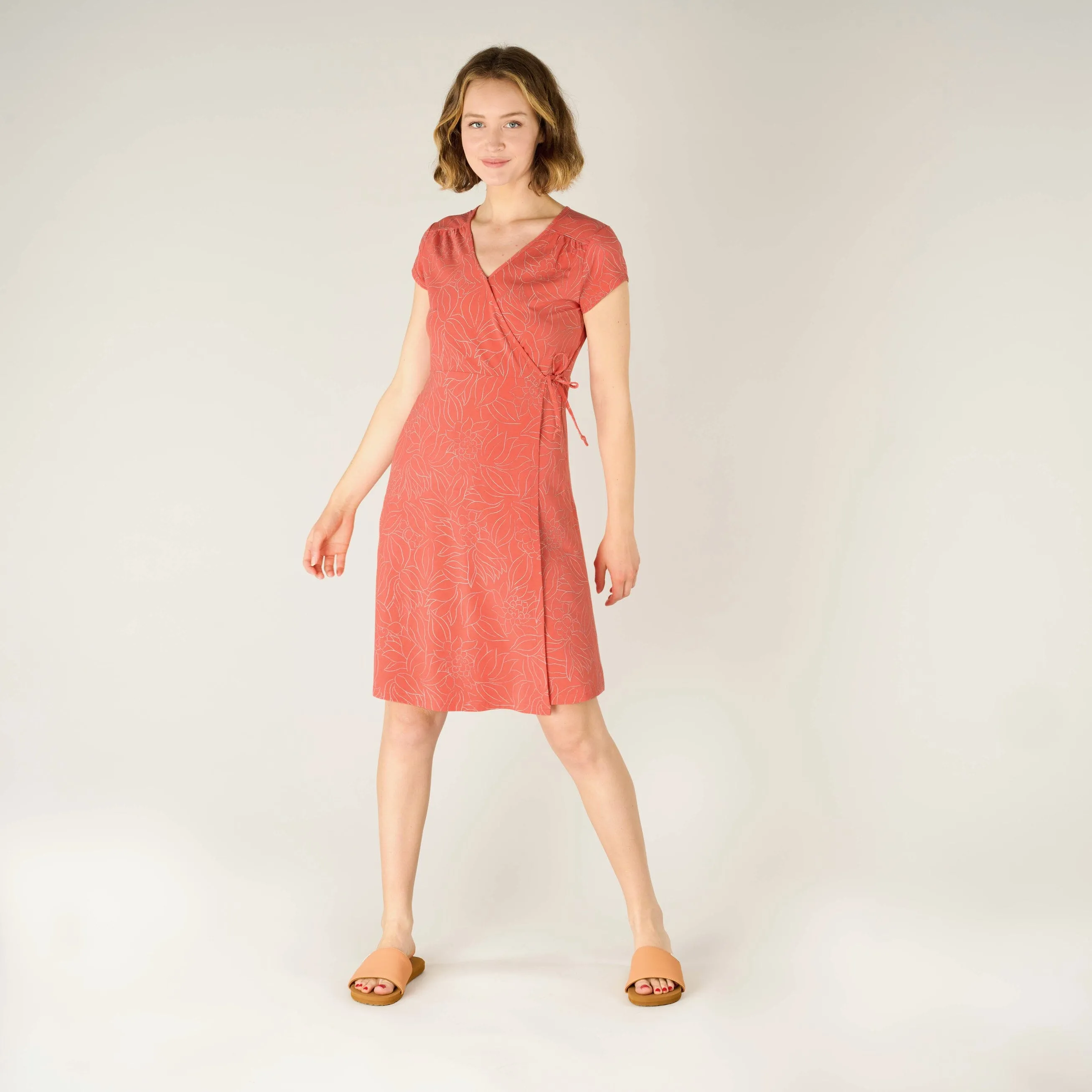 W's Padma Wrap Dress - Modal & Organic Cotton