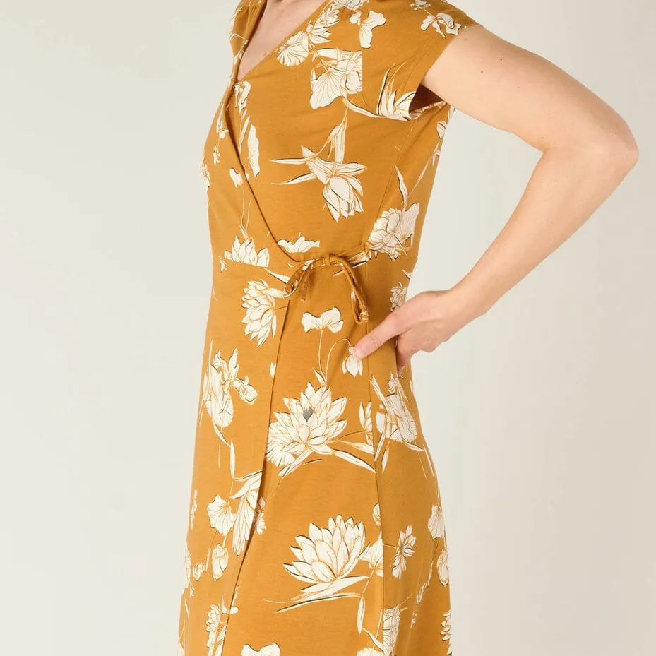 W's Padma Wrap Dress - Modal & Organic Cotton