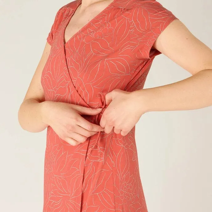 W's Padma Wrap Dress - Modal & Organic Cotton