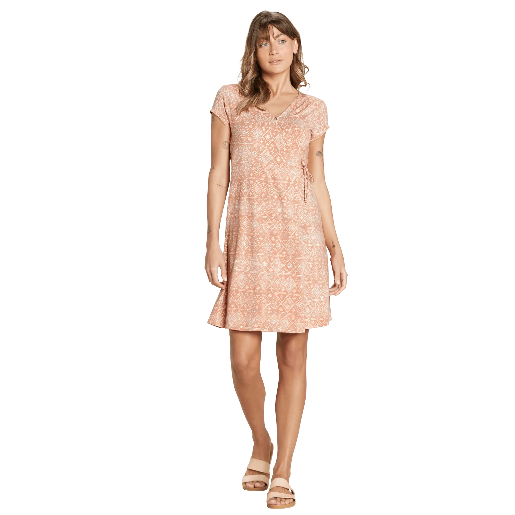 W's Padma Wrap Dress - Modal & Organic Cotton